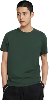 Camiseta PRADA Slim Fit Algodón Cuello Redondo Verde Oscuro UJM564-710-F0422-S-092 Purchase Camiseta PRADA Slim Fit Algodón Cuello Redondo Verde Oscuro UJM564-710-F0422-S-092