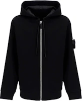 Prada Slim Fit Solid Black Zip-Up Hoodie with Hood UJL19-41YFJ-F0806-S-212 Prada Slim Fit Solid Black Zip-Up Hoodie with Hood UJL19-41YFJ-F0806-S-212