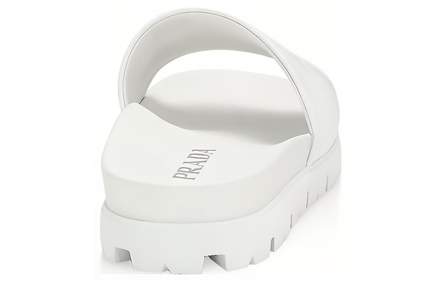 Prada Slip-On 'Fashion White Leather' 圖 4