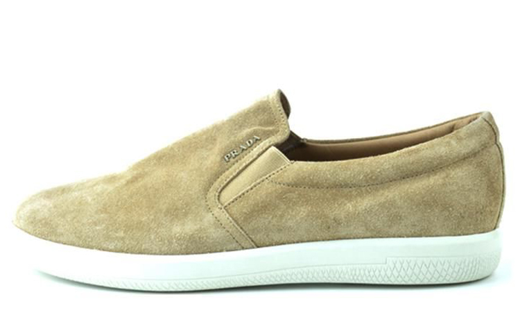 Buy Prada Slip-On Loafer 'Brown Velvet' 4D2776_054_F0F24