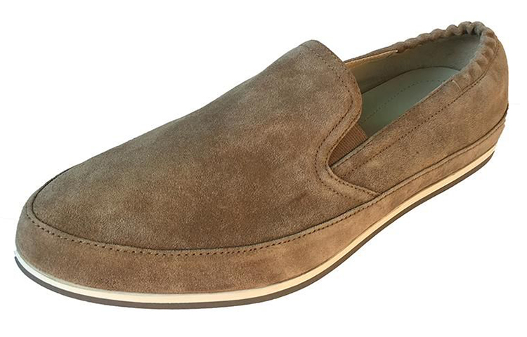 Prada Slip-On Loafer 'Brown Velvet' 圖 2