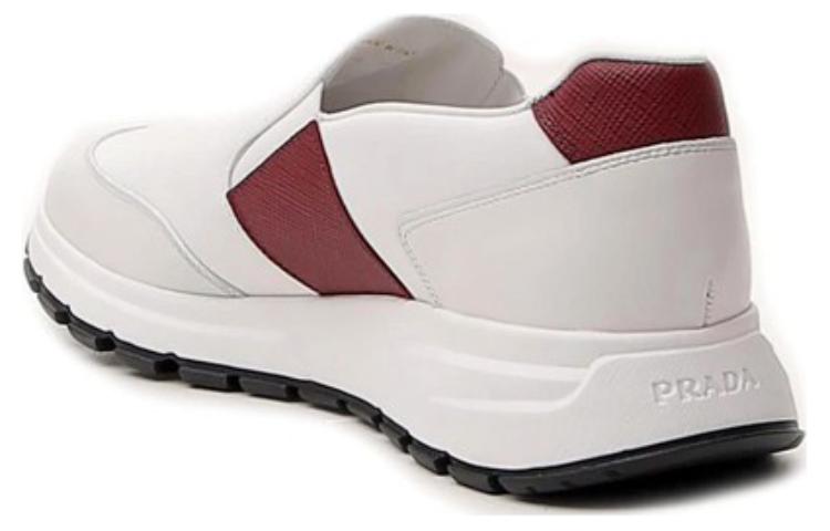 Shop Prada Slip-On Low 'White' 4D3516_3L1K_F0YHV