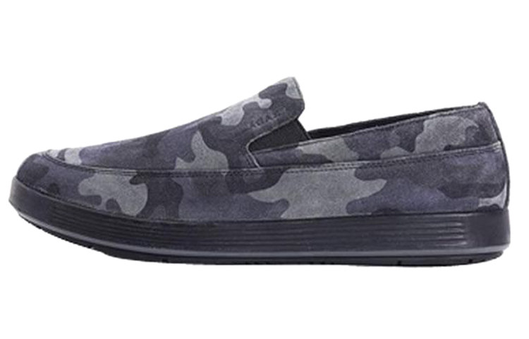 Buy Prada Slip-On Low Top 'Camo Biru' 4D2837_1O0H_F0008