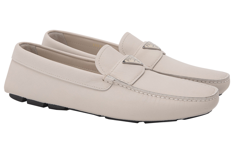 Prada Slip-On Round Toe 'Beige' 圖 2
