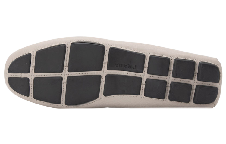 Prada Slip-On Round Toe 'Beige' 圖 5