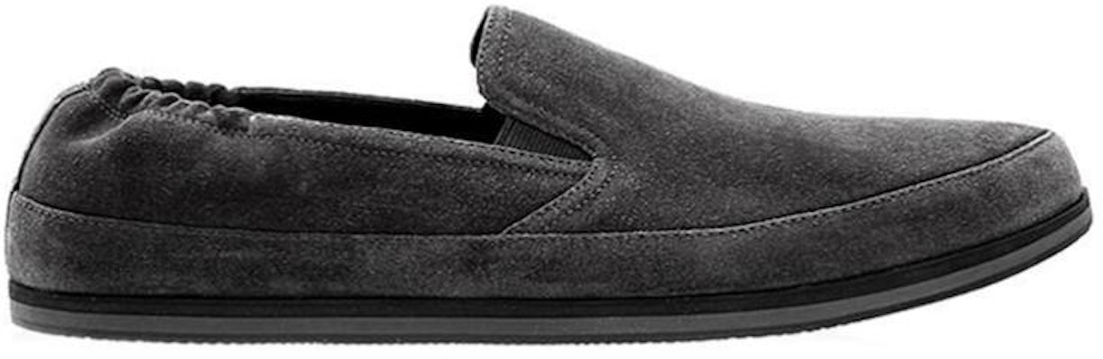 Prada Slip-On Sneakers 'Dark Grey Suede' 4D2806_053_F0207 Order Prada Slip-On Sneakers 'Dark Grey Suede' 4D2806_053_F0207