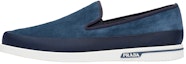 Buy Prada Slip-On Suede Sneakers 'Biru' 4D3434_054_F073A