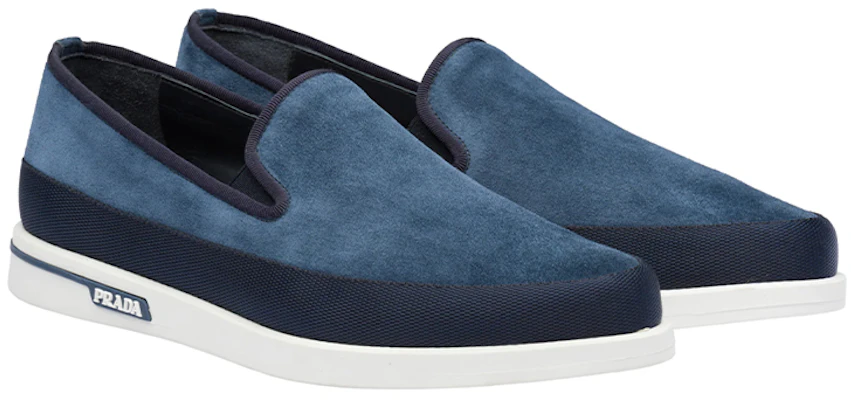 Zapatillas Prada Slip-On de Ante 'Azul' 4D3434_054_F073A Order Zapatillas Prada Slip-On de Ante 'Azul' 4D3434_054_F073A