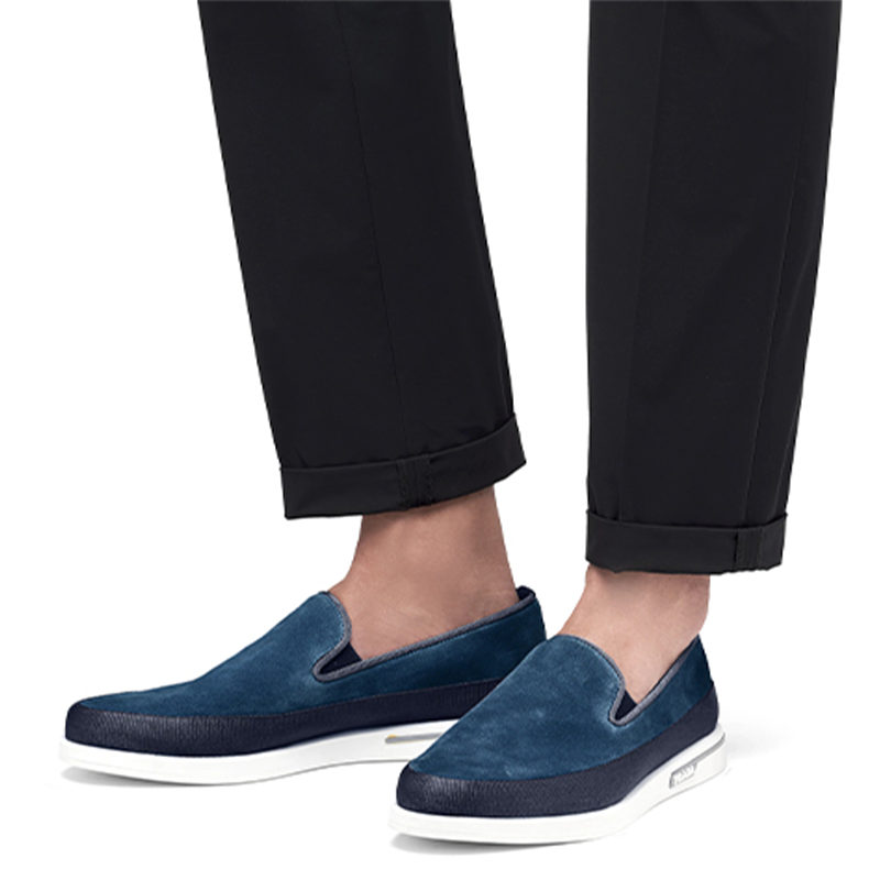 Details for Zapatillas Prada Slip-On de Ante 'Azul' 4D3434_054_F073A