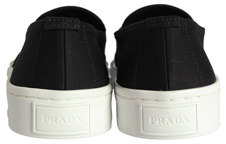 Prada Slip-On 'Triangle Logo - Black' 圖 4