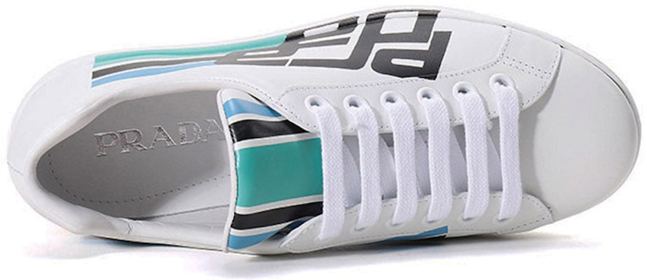普拉达运动鞋'白色皮革' 4E3409_3KQL_F0009 Purchase 普拉达运动鞋'白色皮革' 4E3409_3KQL_F0009