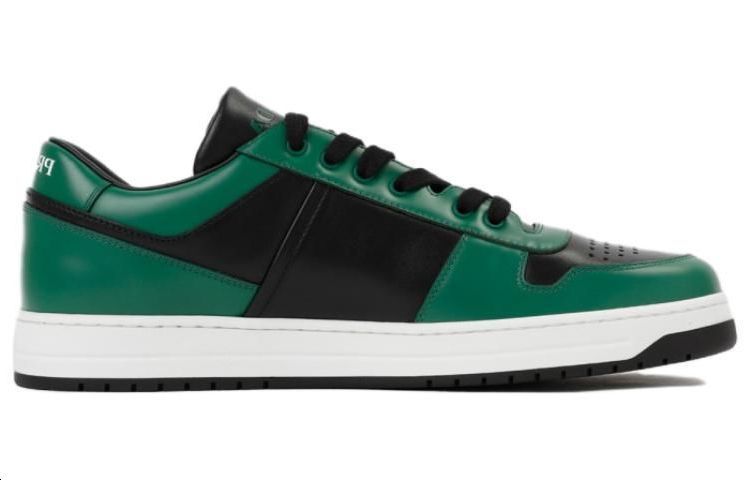 Prada Sneaker Low 'Green Leather' 圖 2