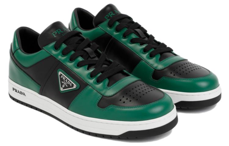 Prada Sneaker Low 'Green Leather' 圖 3