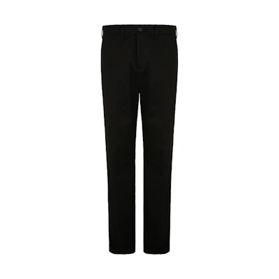 PRADA Solid Black Business Suit Trousers SPE121GQS-F0002