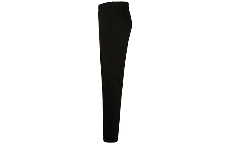 Shop PRADA Solid Black Business Suit Trousers SPE121GQS-F0002