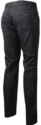 PRADA Solid Color Black Cotton Jeans GEP178-1P8S-F0557-S-192 Shop PRADA Solid Color Black Cotton Jeans GEP178-1P8S-F0557-S-192