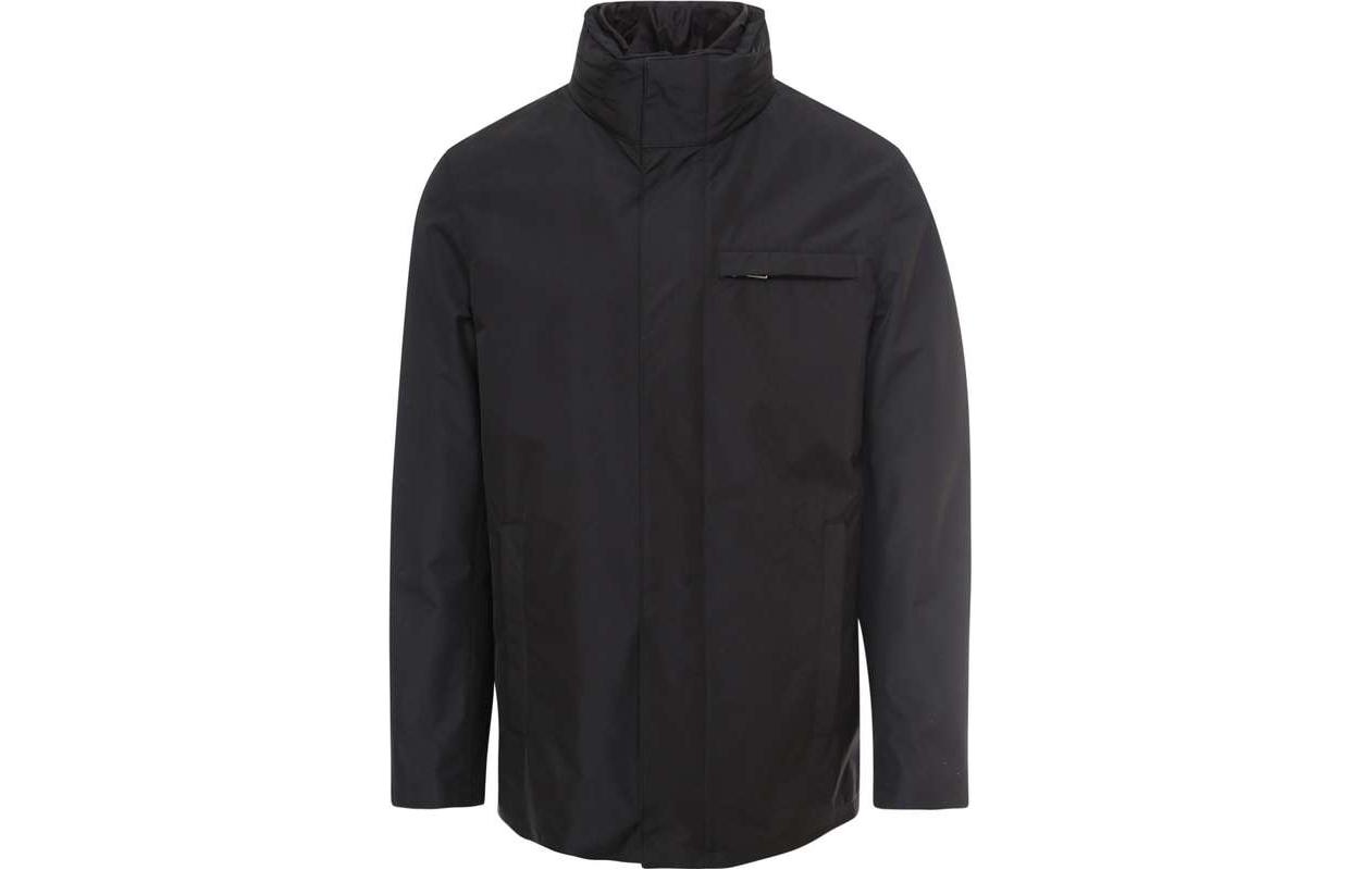 Order Prada Solid Color Stretch Drawstring High Collar Jacket SGB041-1X01-F0002-S-191