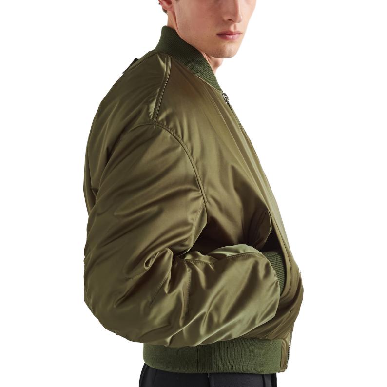 Purchase PRADA 軍綠色拉鍊外套 休閒外套 SGC350-1WQ8-F0ARF-S-232