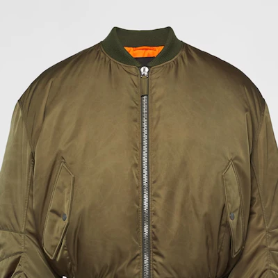 PRADA 軍綠色拉鍊外套 休閒外套 SGC350-1WQ8-F0ARF-S-232 Details for PRADA 軍綠色拉鍊外套 休閒外套 SGC350-1WQ8-F0ARF-S-232