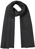 PRADA Solid Design Wool Scarf Unisex Couple Style Gray USC135 37W PRADA Solid Design Wool Scarf Unisex Couple Style Gray USC135 37W