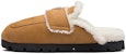 Prada Sport Slide 'Shearling Keselesaan Kehangatan Coklat' 2S2956_1A6_F0046_F_A000