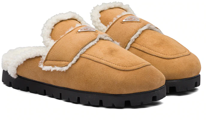 Prada Sport Slide ''Confort en Laine Marron Chaud'' 2S2956_1A6_F0046_F_A000 Lookbook Prada Sport Slide ''Confort en Laine Marron Chaud'' 2S2956_1A6_F0046_F_A000