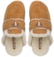 Shop Prada Sport Slide 'Shearling Keselesaan Kehangatan Coklat' 2S2956_1A6_F0046_F_A000