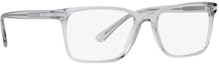 Order 普拉达方框灰色光学眼镜 金属和醋酸纤维设计 PR14WVU431O1
