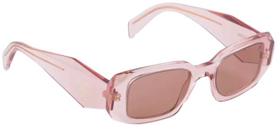 Cermin Mata Prada Petak Merah Jambu Unisex Gaya Pasangan. SPR17W_E19Q_FE10D_C_A051 Shop Cermin Mata Prada Petak Merah Jambu Unisex Gaya Pasangan. SPR17W_E19Q_FE10D_C_A051