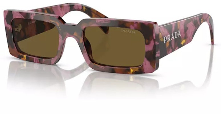 普拉達黑色方形太陽眼鏡 (PR A07S) Buy 普拉達黑色方形太陽眼鏡 (PR A07S)