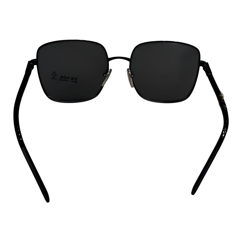 Purchase PRADA 方形太陽眼鏡 情侶款 黑色 側邊Logo 男女適用 0PR55YS1AB5S057