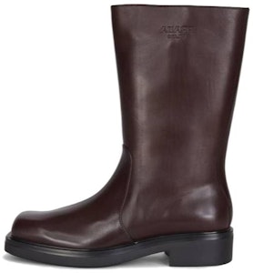 普拉达方头棕色无带短靴 2UG004_V69_F0397_F_G000 Buy 普拉达方头棕色无带短靴 2UG004_V69_F0397_F_G000