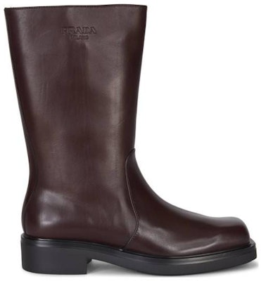 Prada Square-Toe Slip-On Ankle Boots 'Brown' 2UG004_V69_F0397_F_G000 Order Prada Square-Toe Slip-On Ankle Boots 'Brown' 2UG004_V69_F0397_F_G000