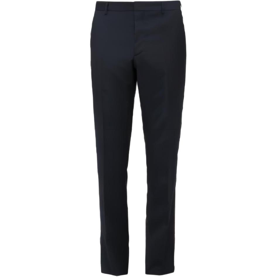 PRADA SS21  Slim Fit Straight-Leg Casual Pants Blue UPA841-D39-F0008-S-131