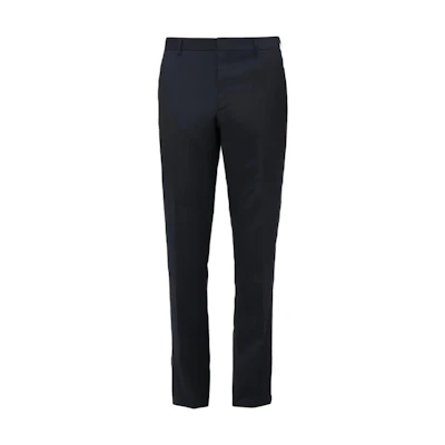 PRADA SS21 Slim Fit Straight-Leg Casual Pants Blue UPA841-D39-F0008-S-131
