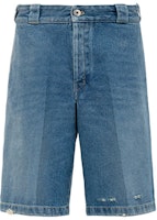 PRADA SS21 Bermuda Denim Shorts Blue GEP338-1ZAB-F0008-S-212 PRADA SS21 Bermuda Denim Shorts Blue GEP338-1ZAB-F0008-S-212