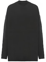 PRADA SS21 Black Long-Sleeve Polo Shirt with Nylon Details UJL184-1YR5-F0806-S-212 PRADA SS21 Black Long-Sleeve Polo Shirt with Nylon Details UJL184-1YR5-F0806-S-212