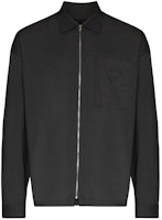 PRADA SS21 Black Long Sleeve Sun Protection Shirt with Logo Pattern. SC540-S211-1RII-F-0480 PRADA SS21 Black Long Sleeve Sun Protection Shirt with Logo Pattern. SC540-S211-1RII-F-0480