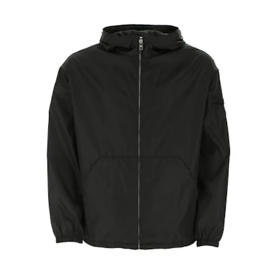 PRADA SS21 Black Nylon Casual Jacket SGB481S2021WQ8-F0002