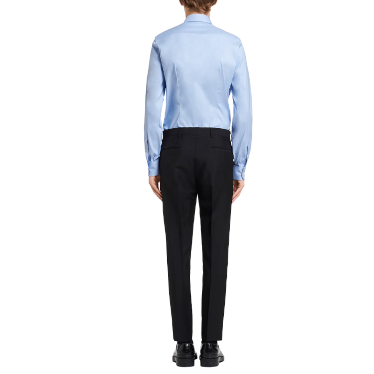 PRADA SS21 Light Blue Long Sleeve Button-Up UV Protection Shirt. UCM608-F62-F0012 圖 4