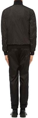 PRADA SS21 Logo Zip-Up Jacket Black Long Sleeve Outerwear. UMC096-1UPF-F0002 Shop PRADA SS21 Logo Zip-Up Jacket Black Long Sleeve Outerwear. UMC096-1UPF-F0002