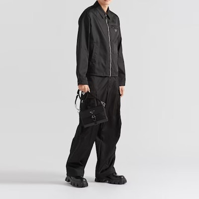 PRADA SS21 Logo Zipped Collar Jacket Black SGB684S2111WQ8-F0002 Shop PRADA SS21 Logo Zipped Collar Jacket Black SGB684S2111WQ8-F0002