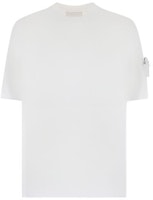 PRADA SS21 Loose Fit White T-Shirt with Arm Zipper Pocket. UJN762S2121ZLC-F0009 PRADA SS21 Loose Fit White T-Shirt with Arm Zipper Pocket. UJN762S2121ZLC-F0009