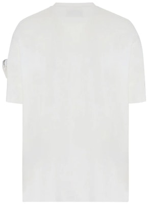 Camiseta Blanca PRADA SS21 Suelta con Bolsillo Cremallera en el Brazo. UJN762S2121ZLC-F0009 Lookbook Camiseta Blanca PRADA SS21 Suelta con Bolsillo Cremallera en el Brazo. UJN762S2121ZLC-F0009