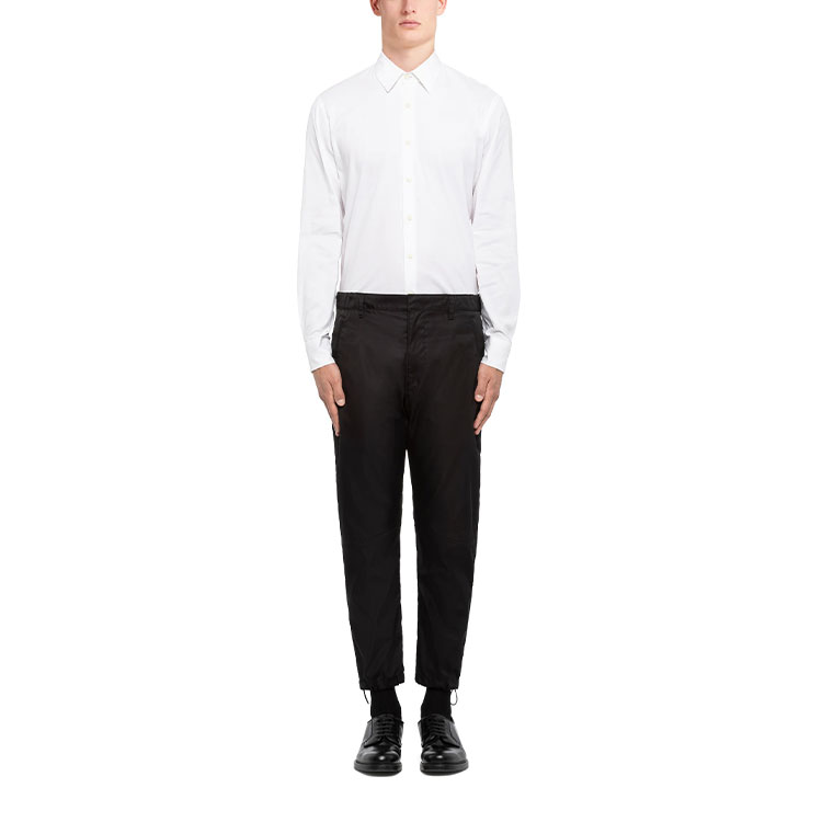 Lookbook PRADA SS21 Re-Nylon Black Casual Pants SPH66-1WQ8-F0002-S-202