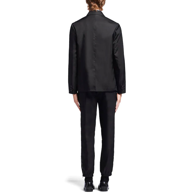 Lookbook 프라다 SS21 리나일론 싱글브레스트 블레이저 블랙 SD114-1WQ8-F0002-S-211