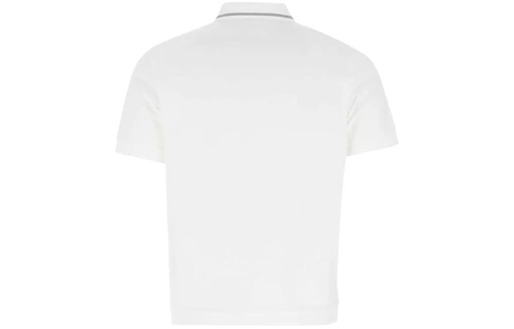 Lookbook 普拉达 白色短袖 POLO 衬衫 SS21款 UJN721-XGS-F0009-S-211
