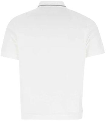 普拉达 白色短袖 POLO 衬衫 SS21款 UJN721-XGS-F0009-S-211 Lookbook 普拉达 白色短袖 POLO 衬衫 SS21款 UJN721-XGS-F0009-S-211