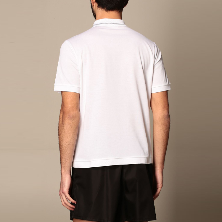 Purchase 普拉达 白色短袖 POLO 衬衫 SS21款 UJN721-XGS-F0009-S-211