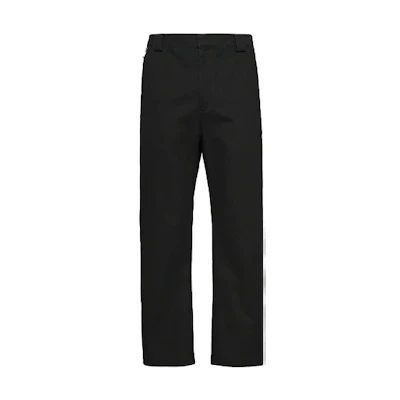 PRADA SS22 Black Casual Straight-Leg Pants - Minimalist Fall Style SPH184-10GL-F0002-S-221